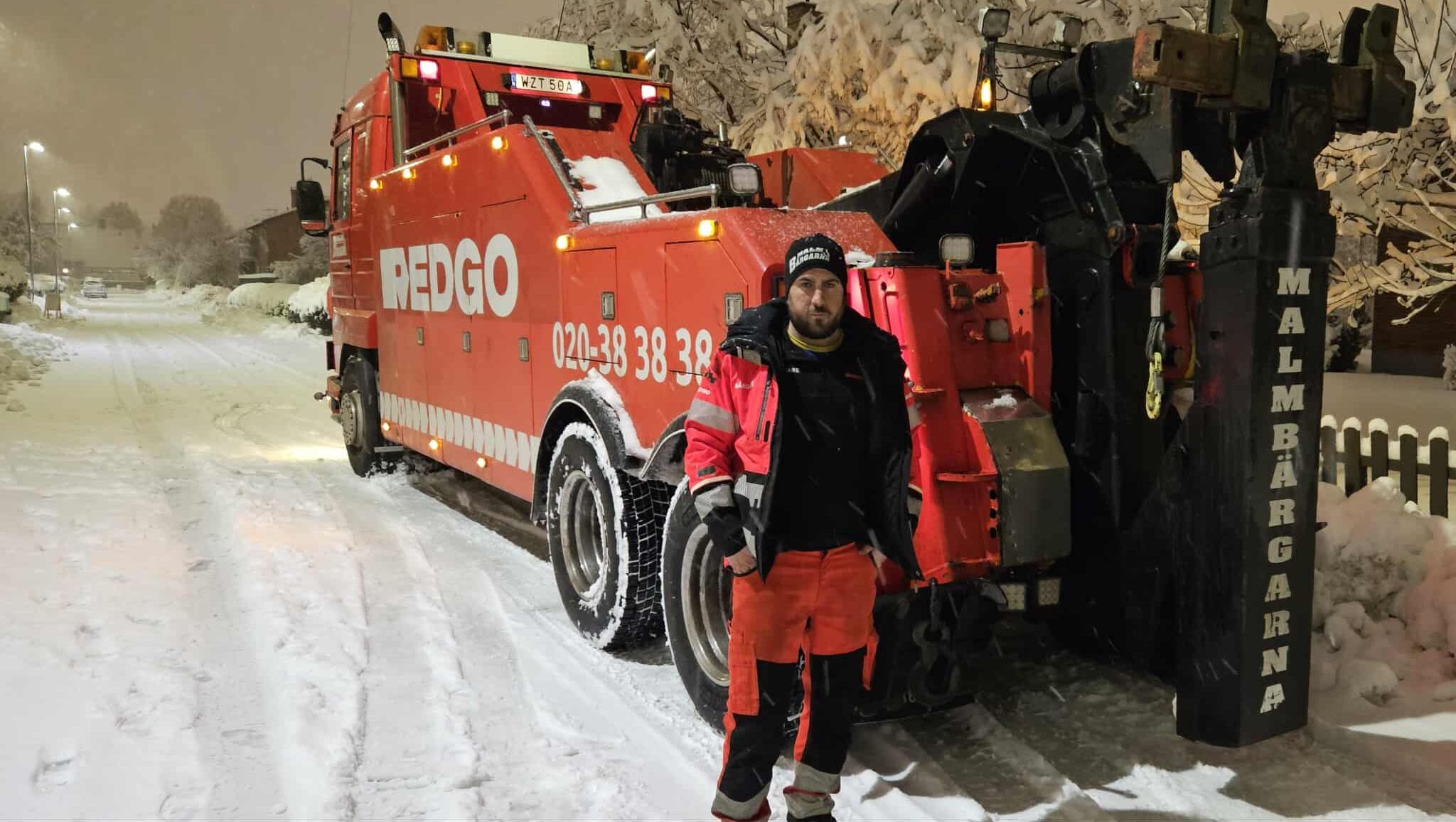 Tungbärgning utan försäkring